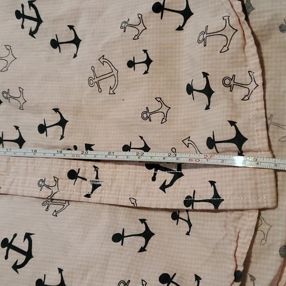 LS Washed Stoned & Beaten button down Nautical - Picture 6 of 7